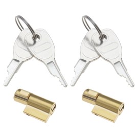 SG Store 2-teiliges Anhängerkupplung Kupplungsschloss mit 4-teiligen Schlüsseln Kompatibel mit Erde, Kompatibel mit Daxara, Kompatibel mit Maypole Anhängern