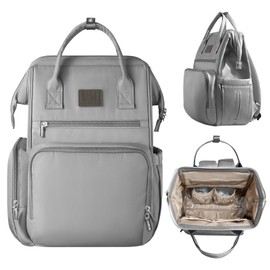 BN Diaper bag, Baby bag for mom,Baby diaper bag backpack for women,Baby diaper bag, Diaper bags (Grey, 30.5 Liters)