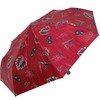 Cachemir Pocket Umbrella Satin Case, bordeaux