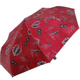 Cachemir Pocket Umbrella Satin Case, bordeaux