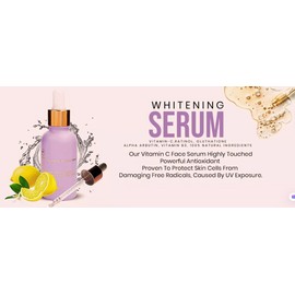 Ammuri Organic Whitening Lightening Serum Retinol Arbutin 4% Kojic Acid Vitamin