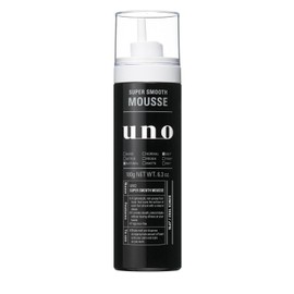 Uno Super Smooth Smooth Coating for Hair Styling 5.3 oz (180 g) x 3 Pieces + Free Styling