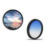 72 mm Professional Gradient Filter Blue Colour Filter Graduated 72