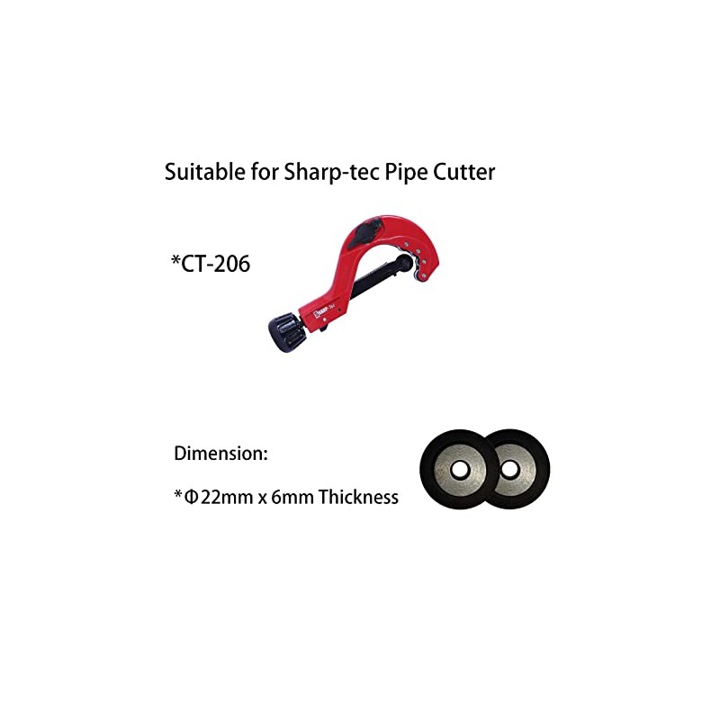 Sharp-tec Replacement Blade for Pipe Cutter - High-Quality Steel Blade