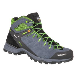 Salewa Men's Alp Mate Mid Waterproof Trekking & Hiking Boot - Ombre Blue/Pale Frog - 9.5