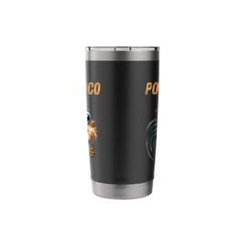 Pollo Loco Funny Crazy Chicken Lovers Stainless Steel Insulated Tumbler