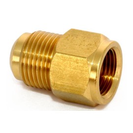 Air Conditioning Split Reducing Nipple Brass M3/8 to F1/2