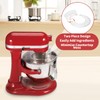 Removable Pouring Shield Splash Guard for KitchenAid 5.5-7 Quart Bowl-Lift