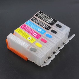 UniPrint 6pcs PGI-250 PGBK CLI251 BK C M Y GY Compatible for Canon MG6320 MG7120 MG7520 IP8720 MG6310 MG6610 MG7110 MG7510 IP8710 Empty refillable Ink Cartridge with ARC chip