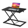 Standing Desk Converter Adjustable Height, 23.6" x 13.4" Keyboard Riser
