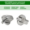 5 Pack AEZ73293801 Burner Control Knob Replacement,Compatible with LG Range/Stove