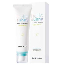 Vanicare 바닐라코 헬로 써니 아쿠아 선 에센스 SPF50 PA 50ml 1개 Vanilla Co Hello Sunny Aqua Sun Essence SPF50 PA+++ 50ml