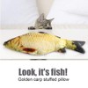 Beufee Fish Pillow, Simulation Fish Shape Throw Pillows Decorative Throw