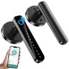 VBUFKRIT Fingerprint Door Lock- biometric Smart Door knob- passcode keypad