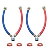 Rubber Washing Machine Y Mixer Hose Connector, Hot and Cold
