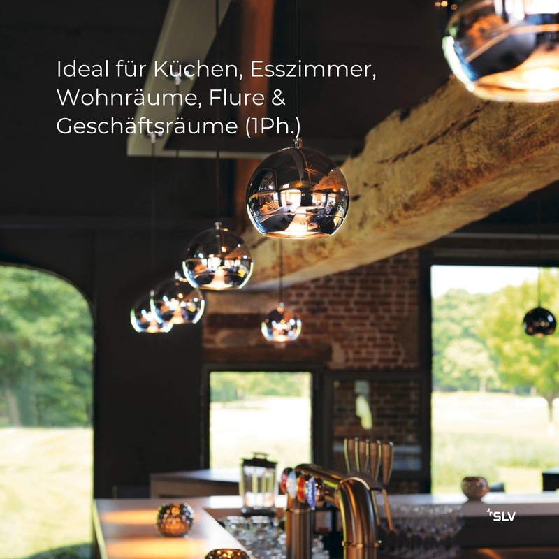 SLV Light Eye 150 1Ph PD QPAR111 Black