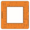 Planzeiger - Cards Scale Stencil (German Armed Forces / Surveying)
