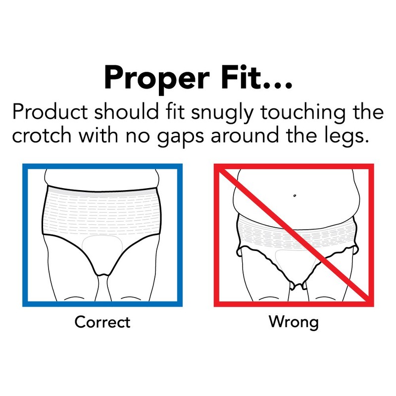 Tranquility Premium Daytime Disposable Absorbent Underwear (DAU) - LG -