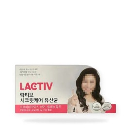 Lacticive Lactic Secret Care Lactobacillus 350mg x 120 capsules / 락티브 시크릿케어 유산균 350mg x 120캡슐