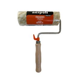 Nespoli 20064180 180 mm Roll Pro 180 mm with FSC Wood Handle, Irregular Facades, Colour Specific