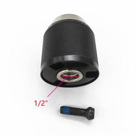 N196034 N442696 N161775 Chuck Keyless with Left Hand Chuck Screw Replace for DeWALT DCD797 DCD792 DCD791 DCD790 DCD796 DCD795 Cordless Compact 1/2-Inch (13mm) Drill