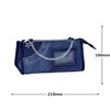Q-LiA Cool Navy Pen Case, Coolier Pen Pouch, Fancy Denim