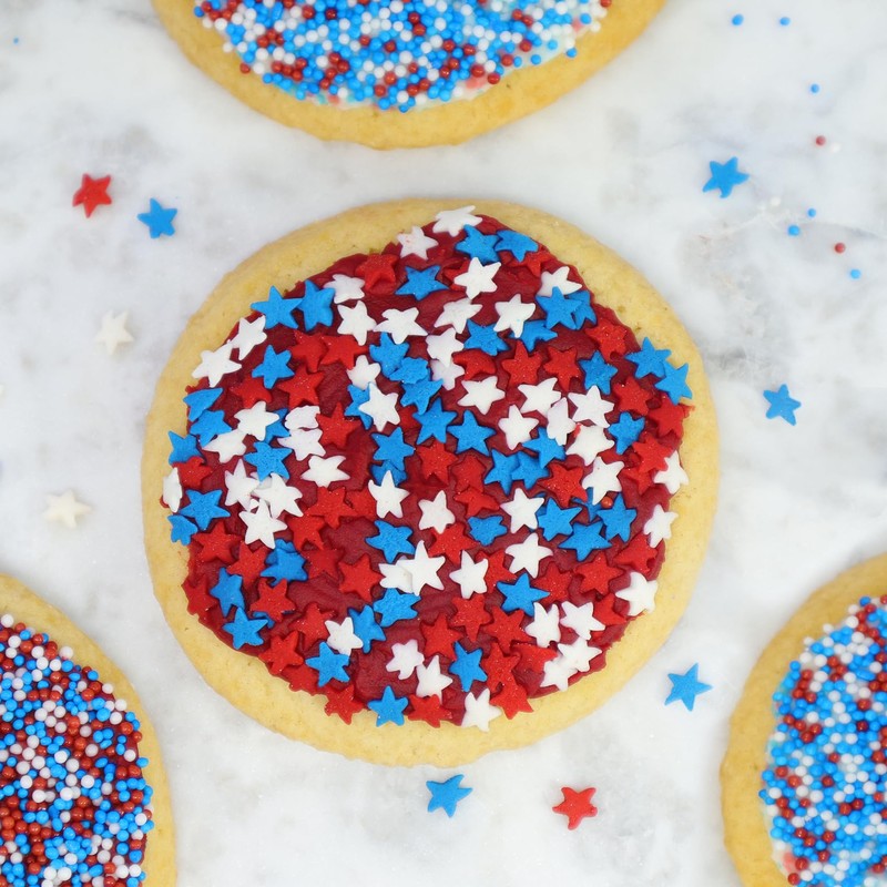 Mystic Sprinkles Fourth of July Sprinkles Mixes (United Stars Decorating