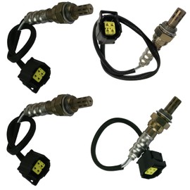 CAROCK Upstream Downstream Oxygen Sensor Replacement for 2012 2013 2014 2015 Ram 2500 3500 V8 5.7L 02 Sensor 234-4547 x2 234-4545 234-4579