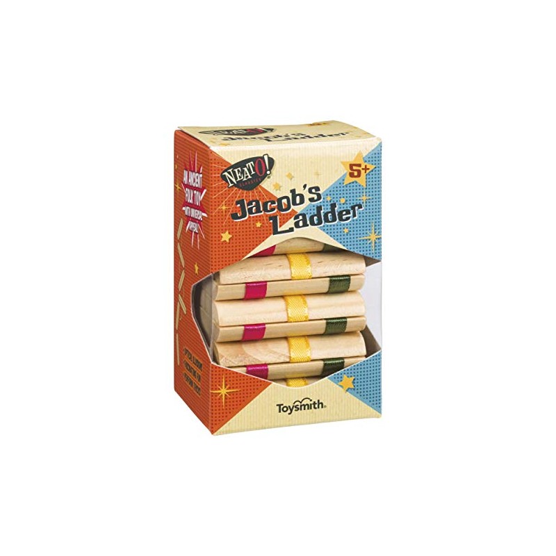 Neato Classics Jacob's Ladder Retro Wooden Puzzle Toy 6195