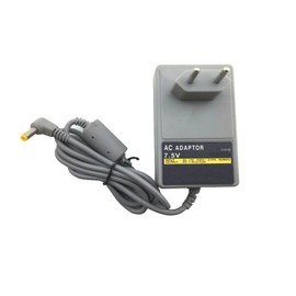 WICAREYO Power Supply Charger EU Power Cable with AV Composite TV Cable for PS1