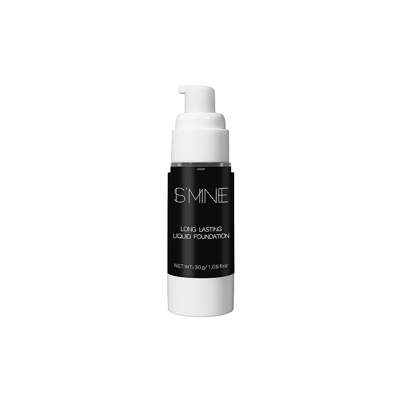 Mine Base Maquillaje Líquida Negra Acabado Mate Impecable Vegana Libre