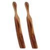 Cabilock Espátulas De Madera Esparcidoras De Mantequilla y Mermelada 2