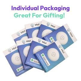 Tracker Mist 8-Pack - Affordable and Reliable GPS Key Finder, car tracker, wallet finder, pet tracker for Apple Find My key finder