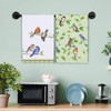 Arquiel Spring Birds Kitchen Towel 100% Cotton Quick Dry Dish