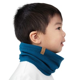 Jan & Jul Kids Thermal Neck Warmer (Deep Blue, Size: OneSize)