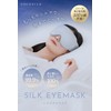 COCOSILK Eye Mask for Sleep, 100% Silk, Light Blocking, Good