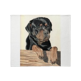 CafePress Rottweiler Throw Blanket Super Soft Fleece Plush Throw Blanket, 60"x50"