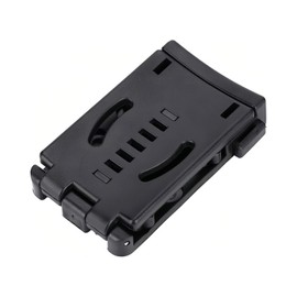 KGDUYC 1 Piece Multifunctional Waist Clip - Clamp Waist Back Belt Clip Camp Travel Belt Loops Belt Clip Sheath Clip for Holster Camping DIY Outdoor Tool (Black)