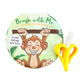 Mud Pie Kids Monkey Toothbrush Book