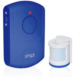 SMPL Alerts Wireless & Wearable Alerts Pager, Elderly Assistance, Caregiver Paging System, Security/Motion Sensors, Senior & Kids Safety, Live Technical Support