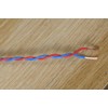 Red & Blue Twisted Pair Wire 20 AWG / 0.5mm²