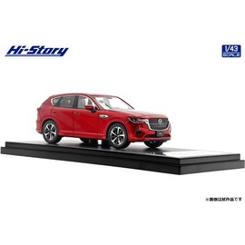 Hi Story 1/43 Mazda CX-60 XD-HYBRID Premium Modern (2022) Soul Red Crystal Metallic Complete