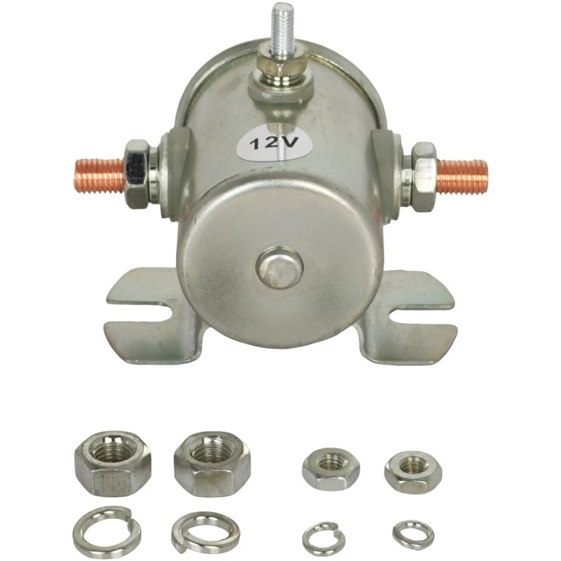 XYZIL 12V 3 Terminal Solenoid Relay Compatible with Cole Hersee