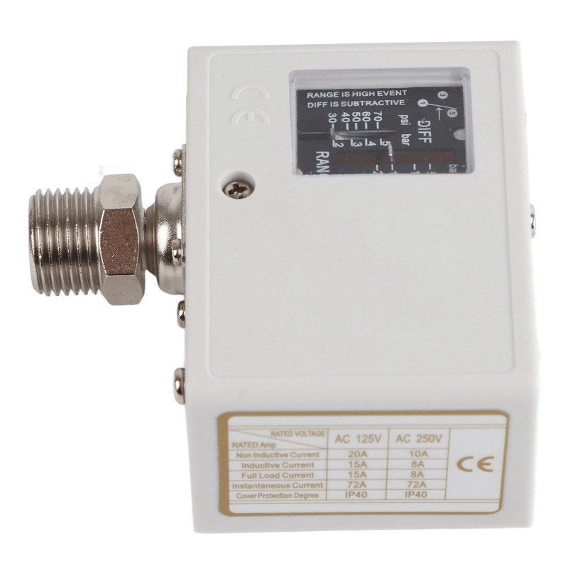 20KG Pressure Switch Set All Copper Core IP40 Dryer Boiler