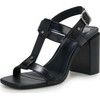 Vince Camuto Women's Clarissa Heeled Sandal, Black, 12
