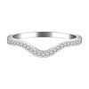 Uloveido 925 Sterling Silver Round CZ Wrap Ring Guard Enhancer