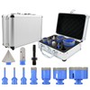 Diamond Tile Hole Saw Kit - 10Pcs 1/4'' X 2,