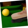 Abaodam 2Pcs Wooden Pool Table Cleaning Brush Set Durable Pe