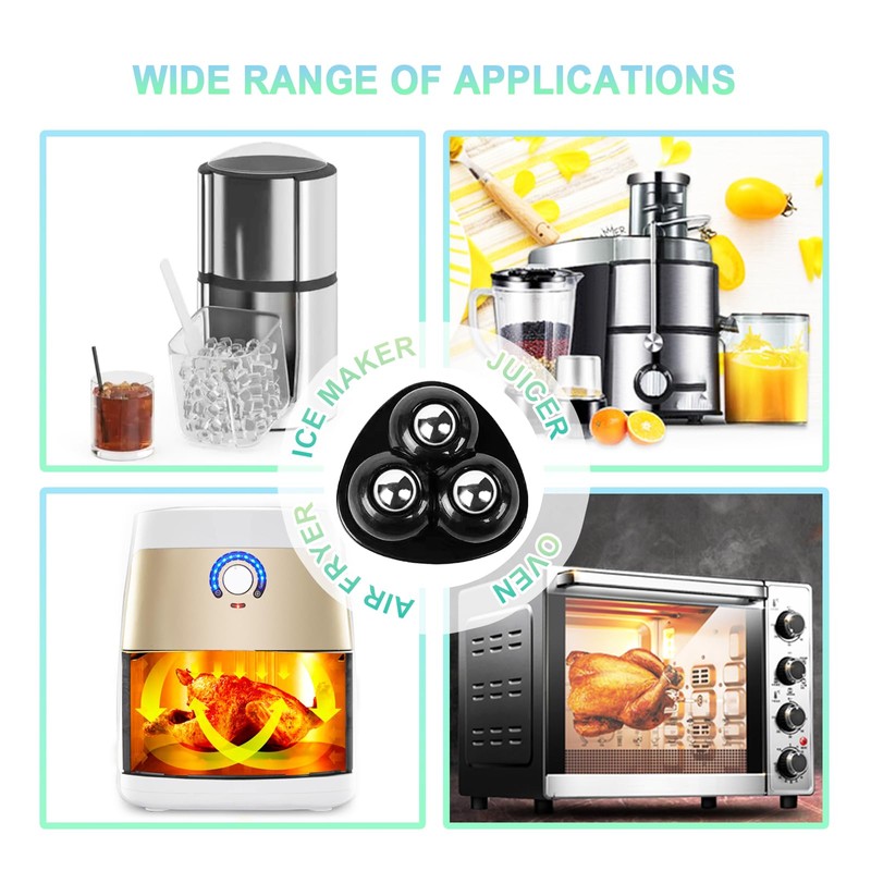Appliance Casters - Furniture Sliders & Appliance Rollers for Kitchen,