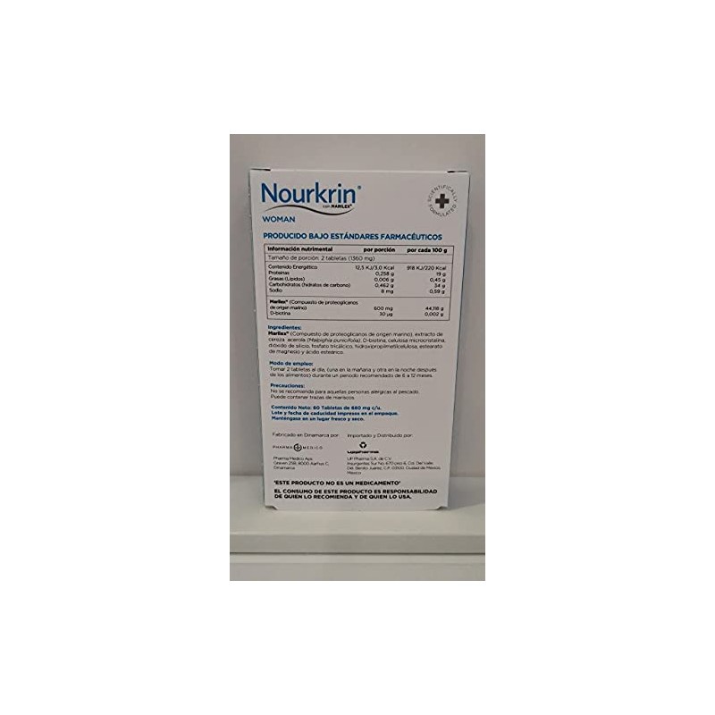 Nourkrin Woman, caja con 60 tabletas